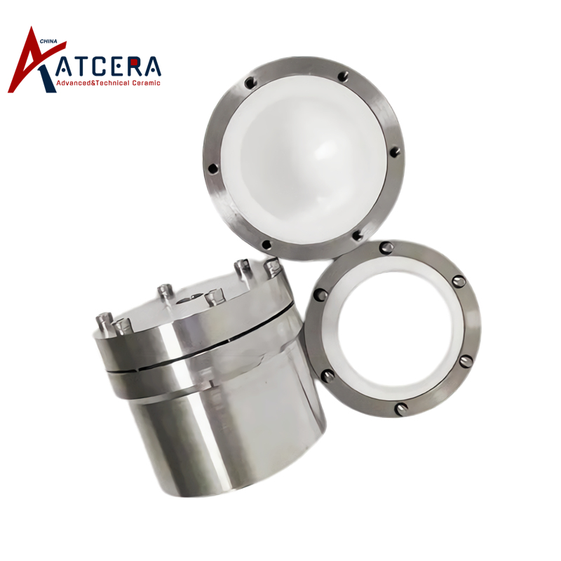 zirconia intert gas grinding jar