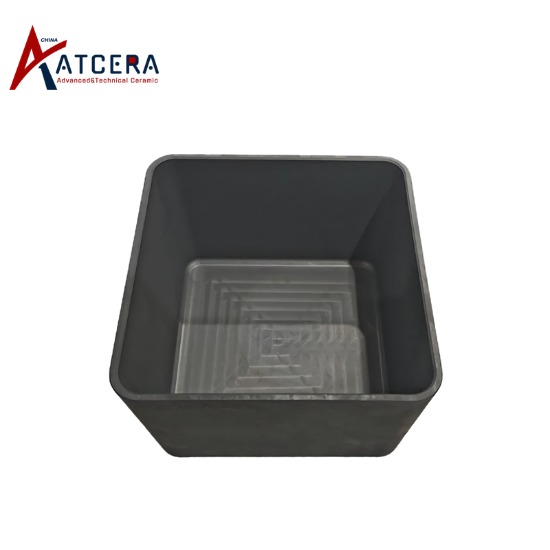 High-Strength Silicon Carbide Crucible