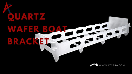 High-temp diffusie beheersing met kwartswafer bootbeugel voor halfgeleiderwafordrager